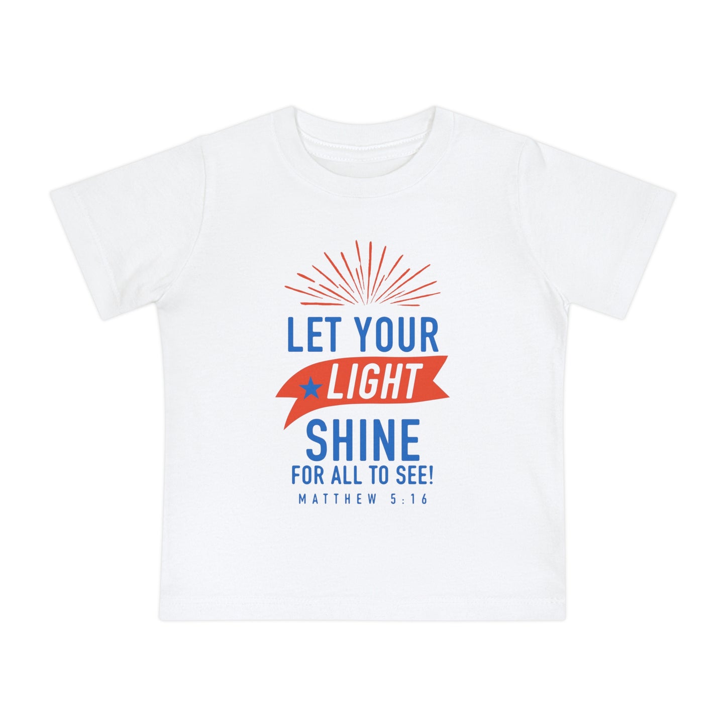 Let Your Light Shine - Baby Tee (3m-24m)