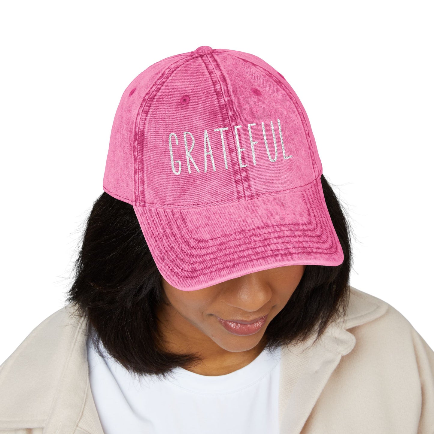 Grateful Vintage Embroidered Cap