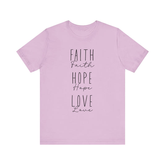 Faith+Hope+Love Tee
