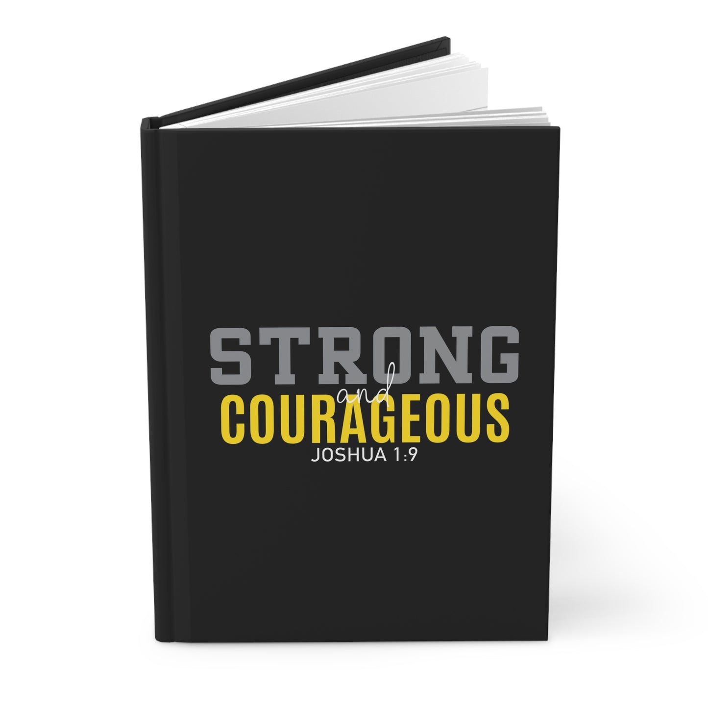 Strong & Courageous Hardcover Journal Matte