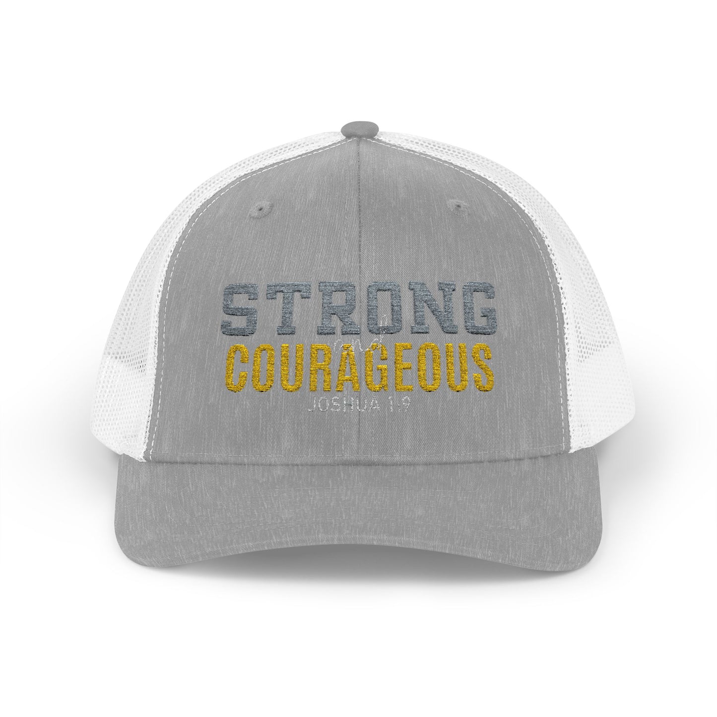 Strong & Courageous Snapback Trucker Cap