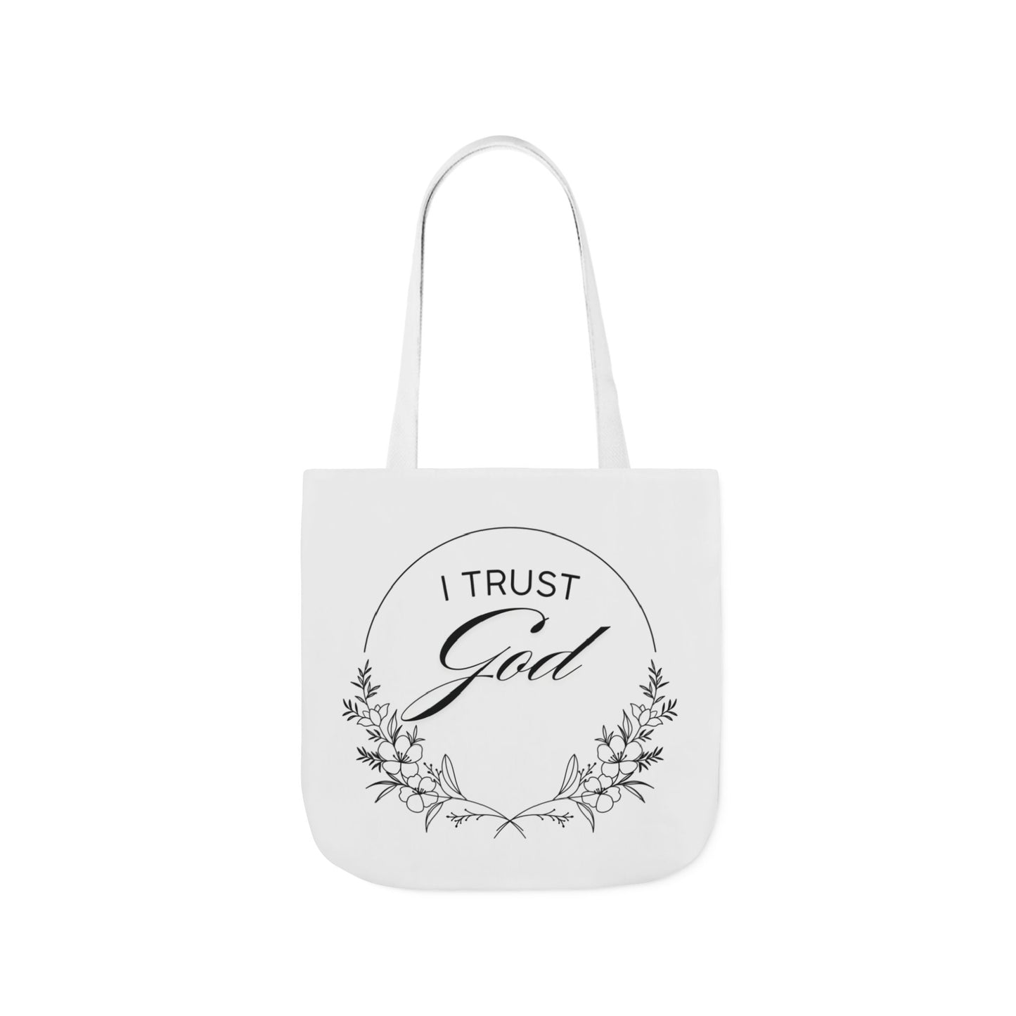 I Trust God Canvas Tote Bag