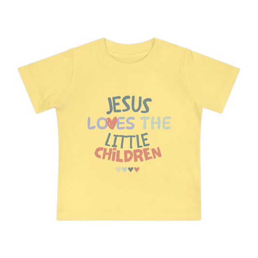 "Jesus Loves The Little Children" Baby Tee (3m-24m)