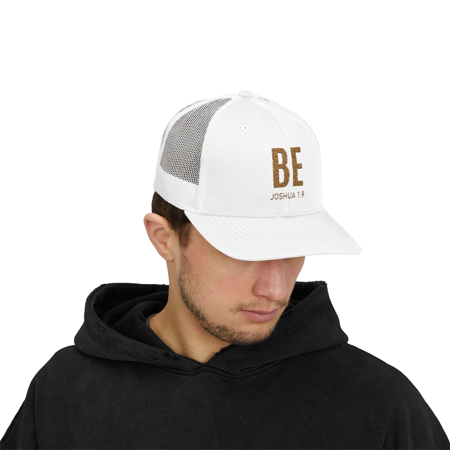 Be Joshua 1:9 Snapback Trucker Cap