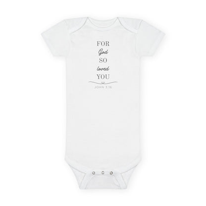 For God So Loved You Baby Onesie®