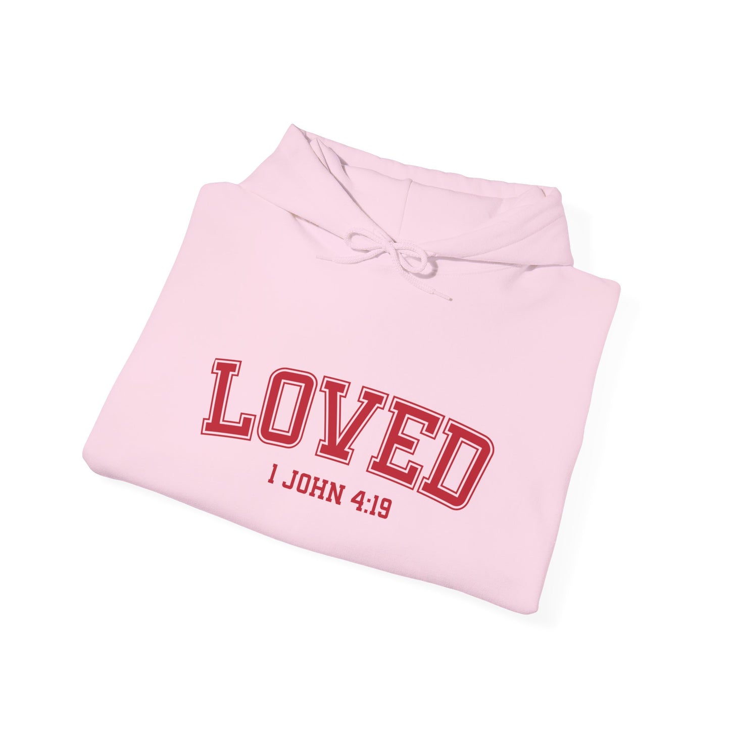 Loved Pink Heavyweight Hoodie