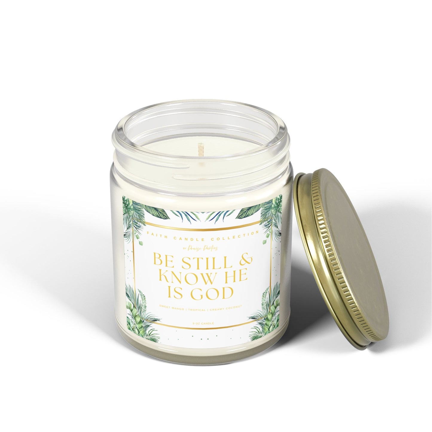 Be Still & Know He Is God Candle