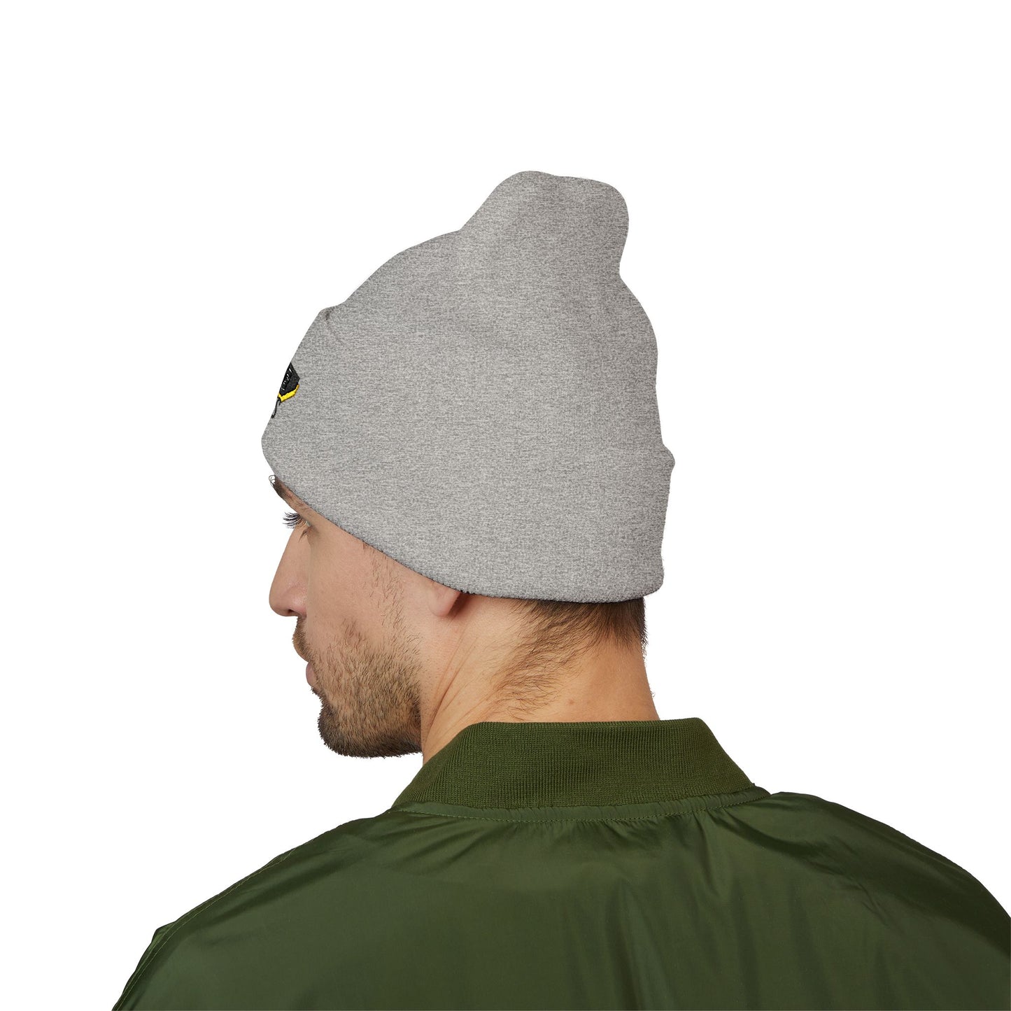 Be Strong & Courageous Embroidered Beanie