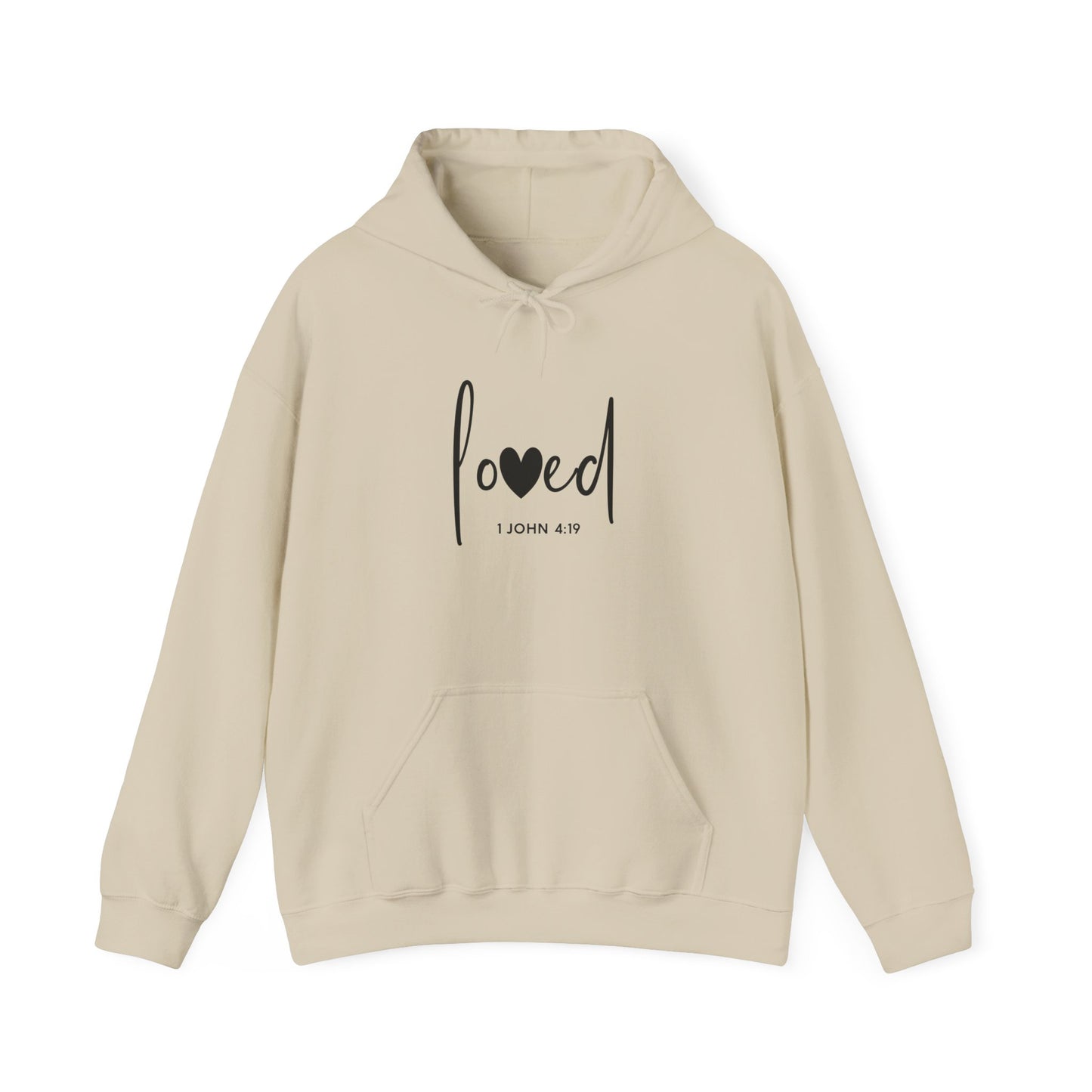 Loved Tan Hoodie