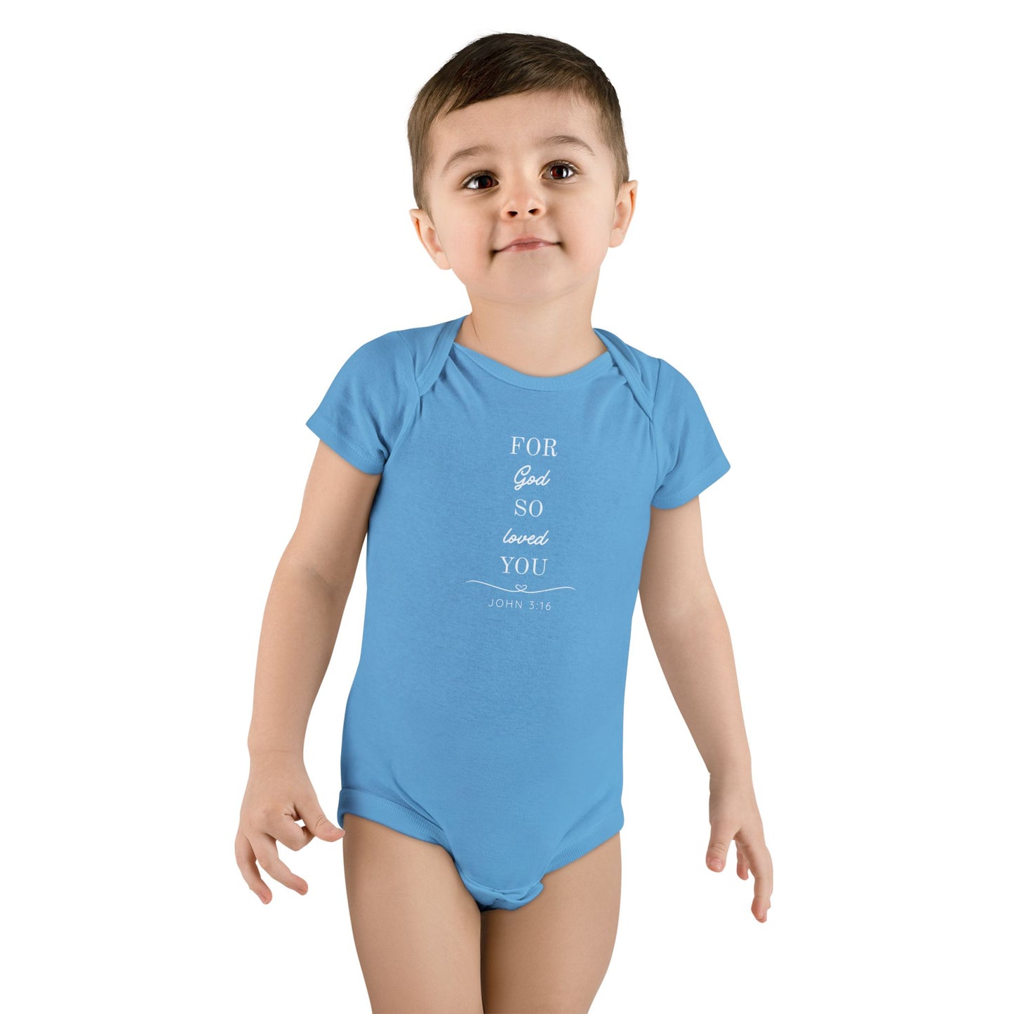 For God So Loved You Baby Onesie®