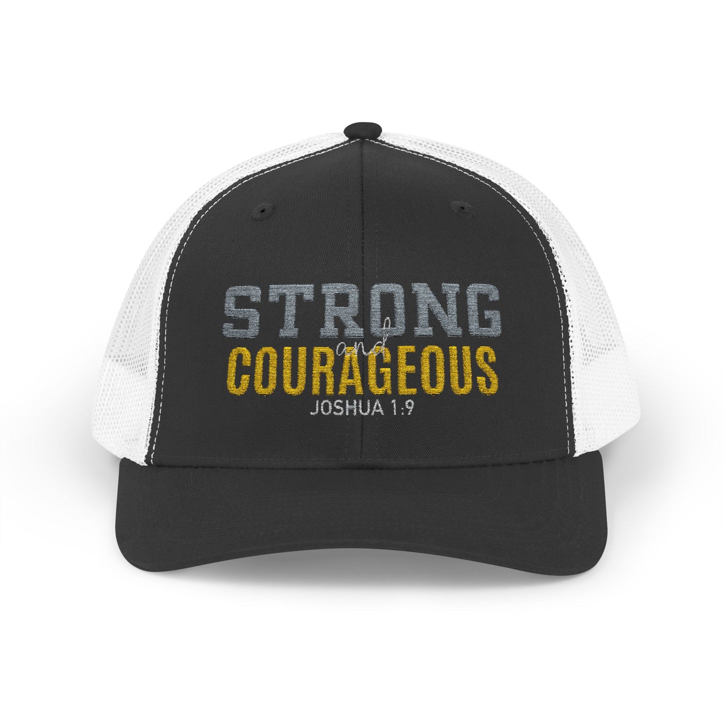 Strong & Courageous Snapback Trucker Cap