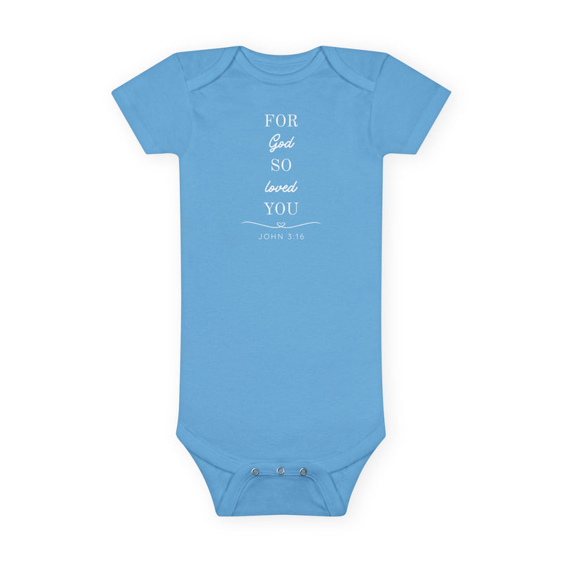 For God So Loved You Baby Onesie®