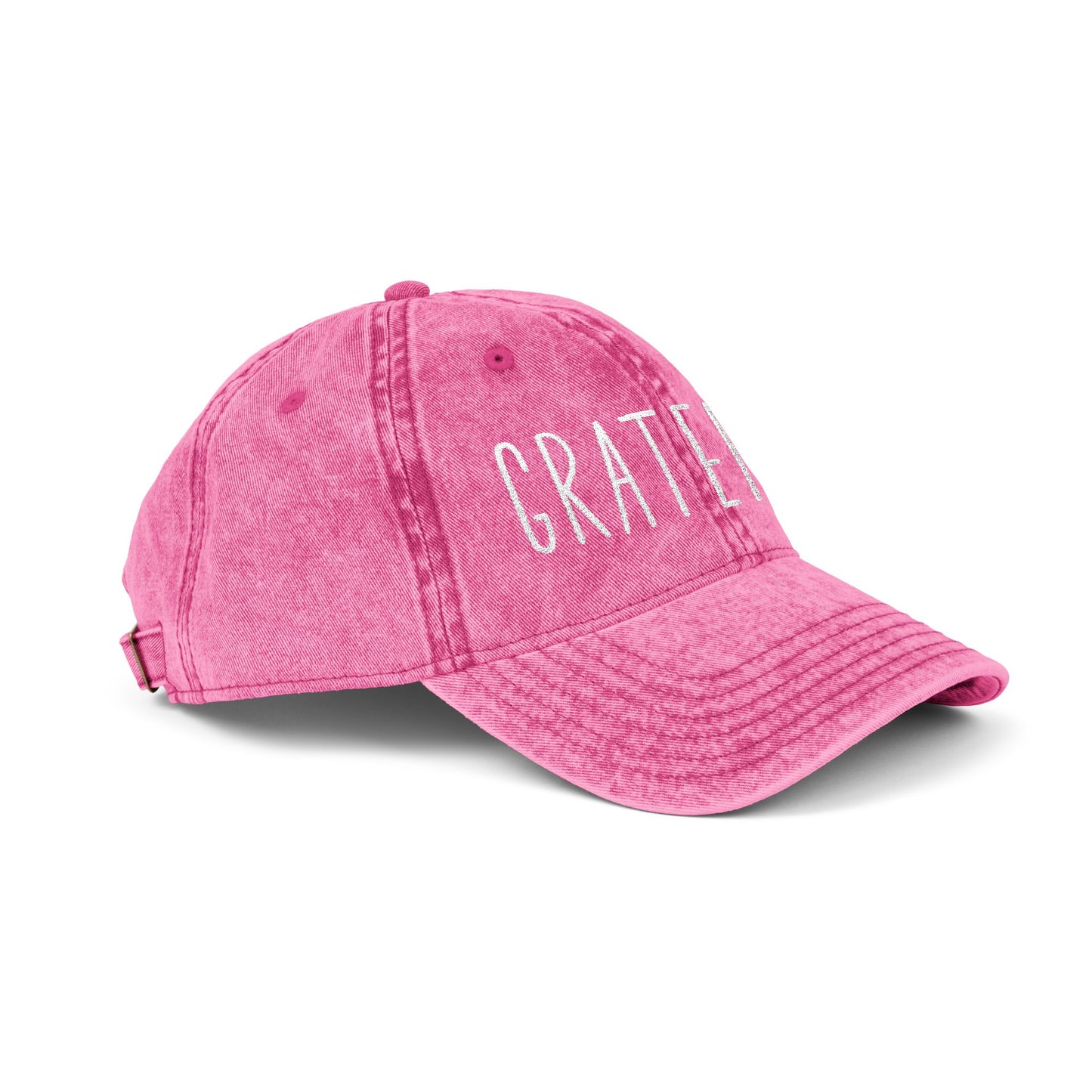Grateful Vintage Embroidered Cap